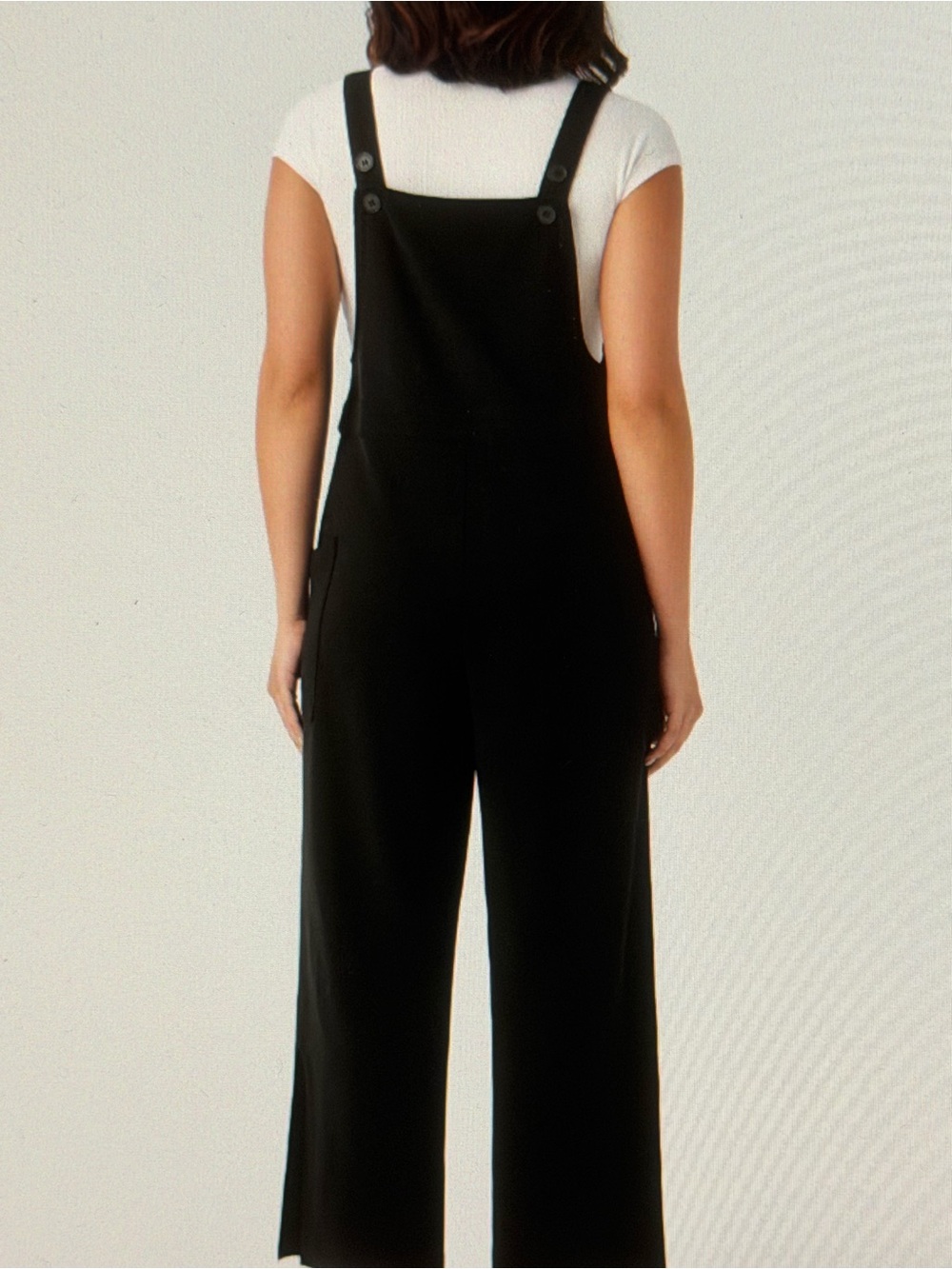 Halara - Pocket Wide Leg Casual Overalls - Front and Back Wearable - Picture 3 of 15